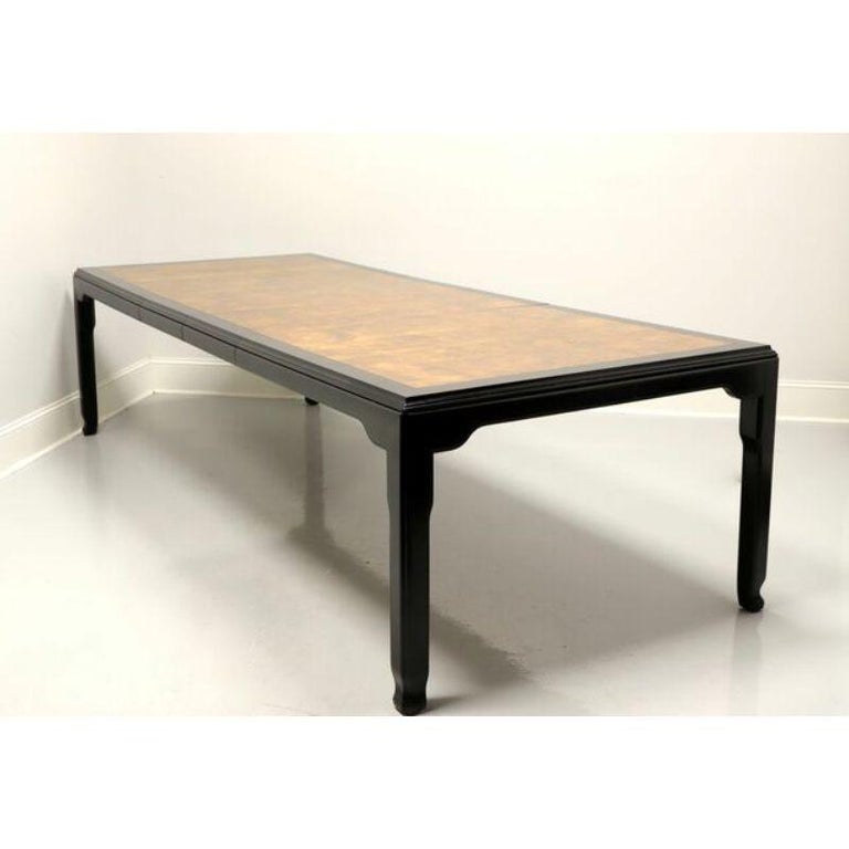 Maple CENTURY Chin Hua by Raymond Sobota Asian Chinoiserie Dining Table For Sale