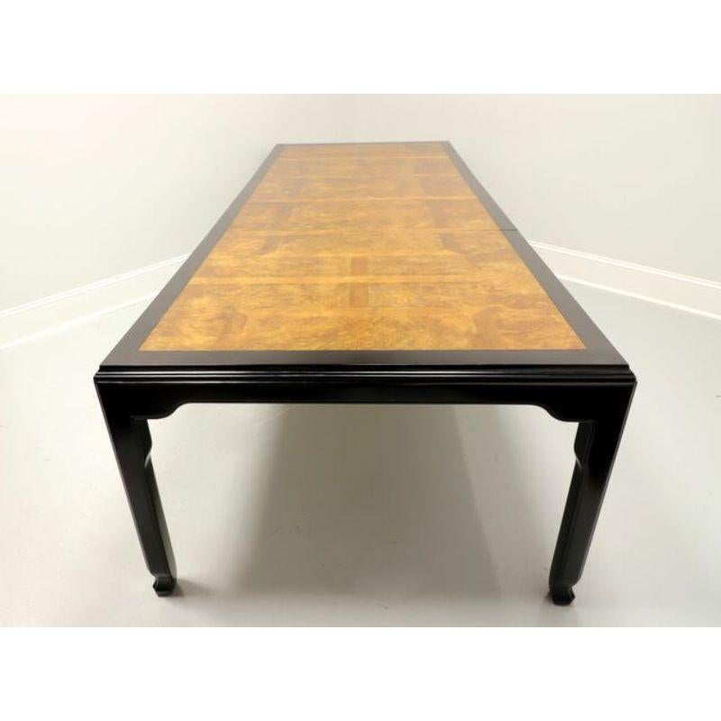 CENTURY Chin Hua by Raymond Sobota Asian Chinoiserie 76 Inch Dining Table For Sale 1