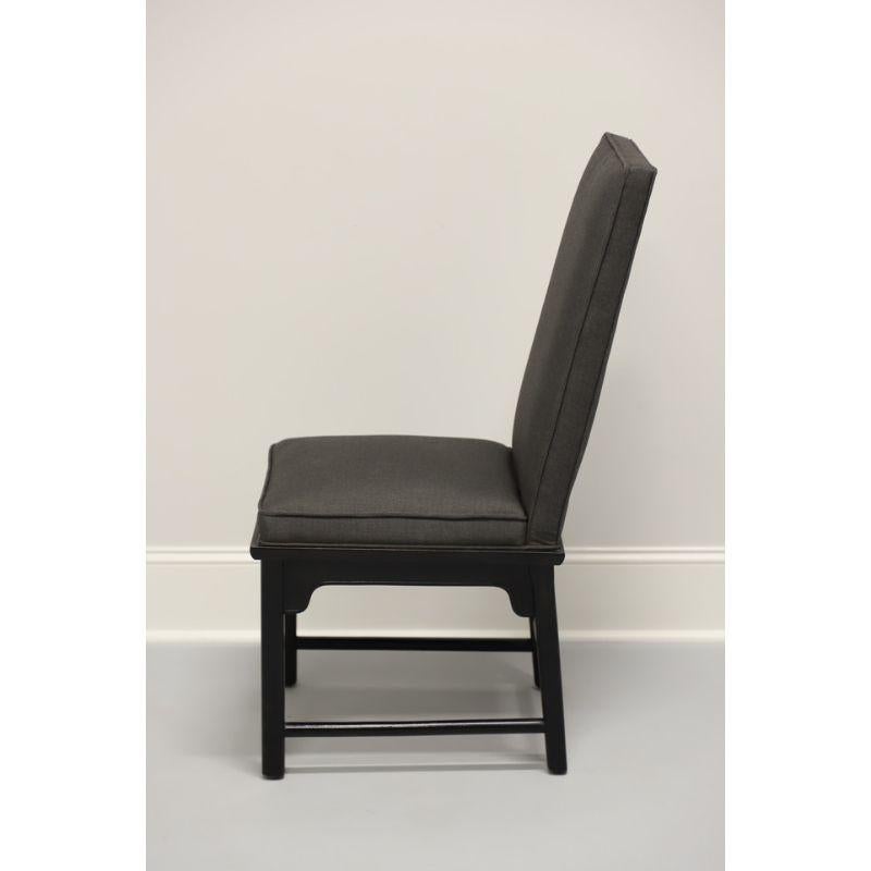 CENTURY Chin Hua by Raymond Sobota Black Lacquer Side Chair In Good Condition For Sale In Charlotte, NC
