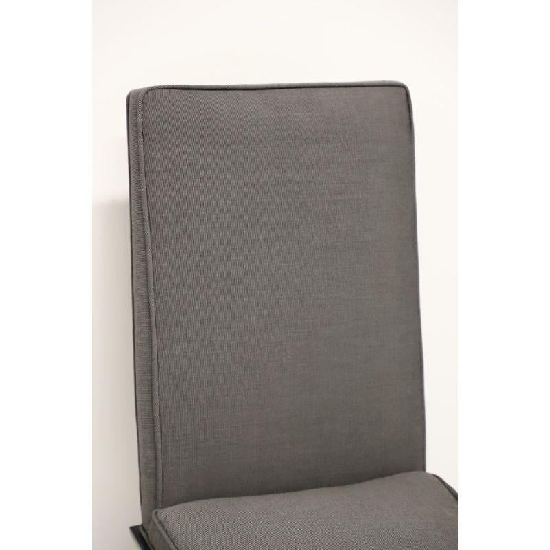 20th Century CENTURY Chin Hua by Raymond Sobota Black Lacquer Side Chair