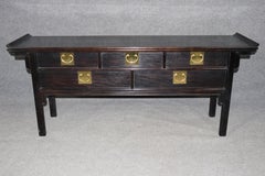 Vintage Century Chinoiserie Stil Chin Hua Konsolentisch