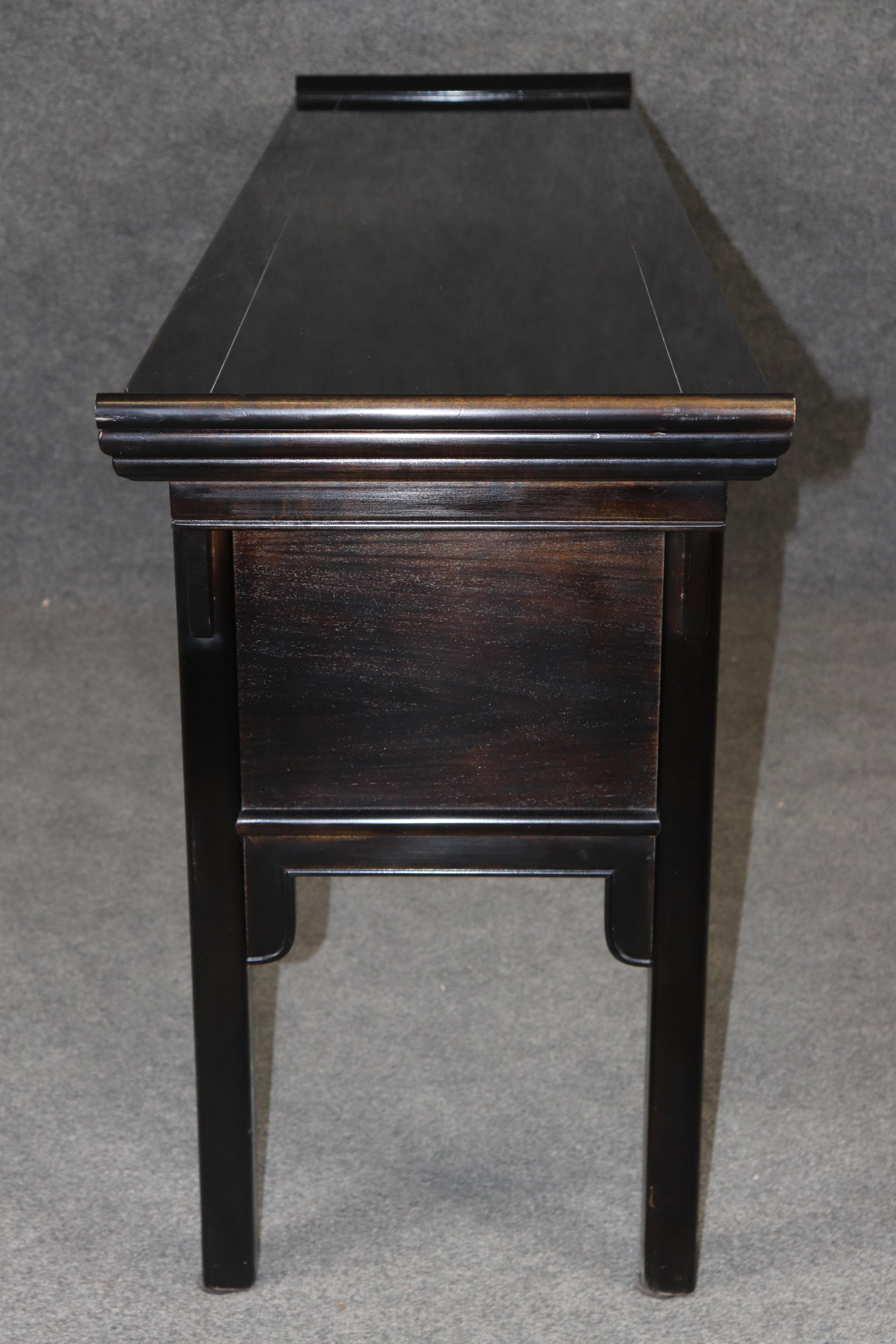 Chinoiseries Table console Chinoiserie de style Vintage Century Chin Hua en vente