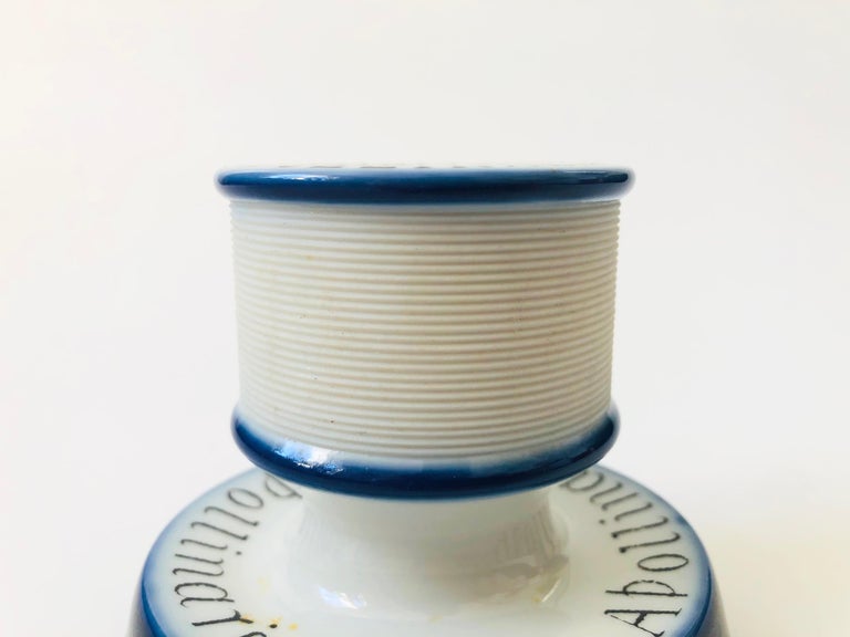 Vintage Ceramic Apollinaris Match Striker For Sale at 1stDibs