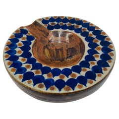 Vintage Ceramic Ashtray Signed Mexico