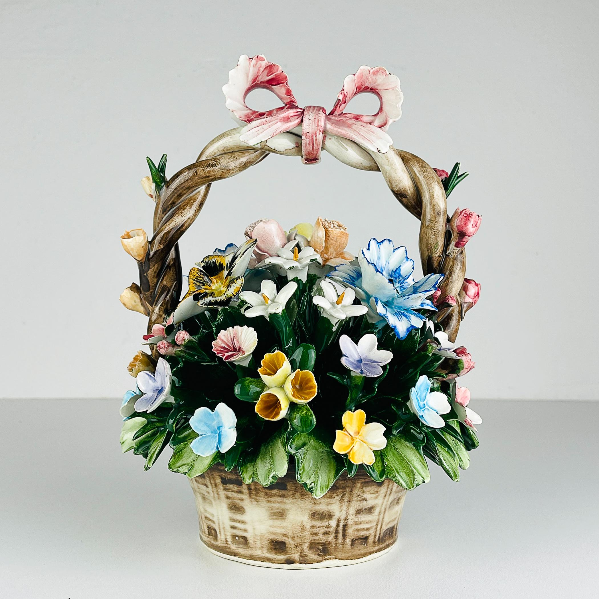 cestino fiori capodimonte prezzi