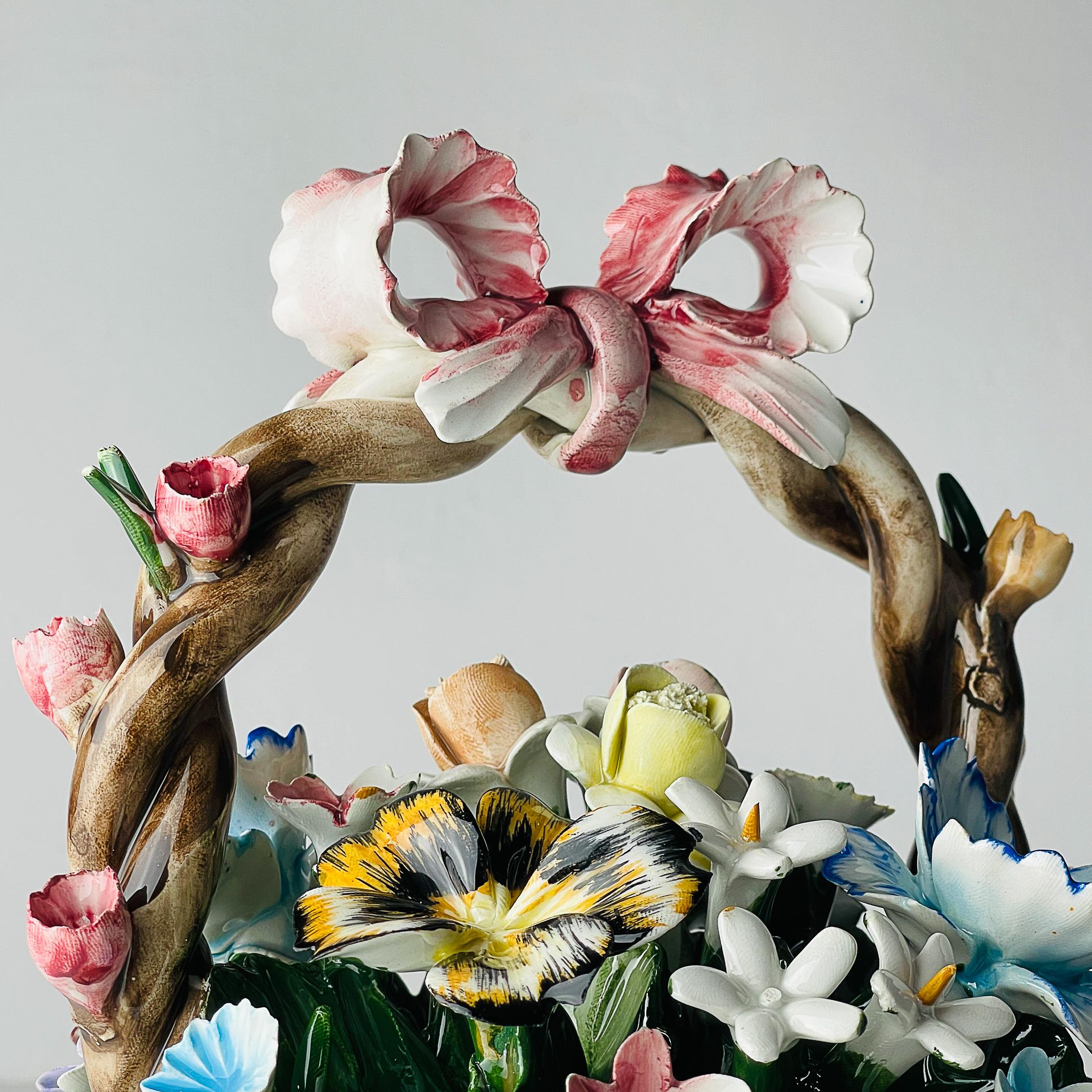 cestino capodimonte