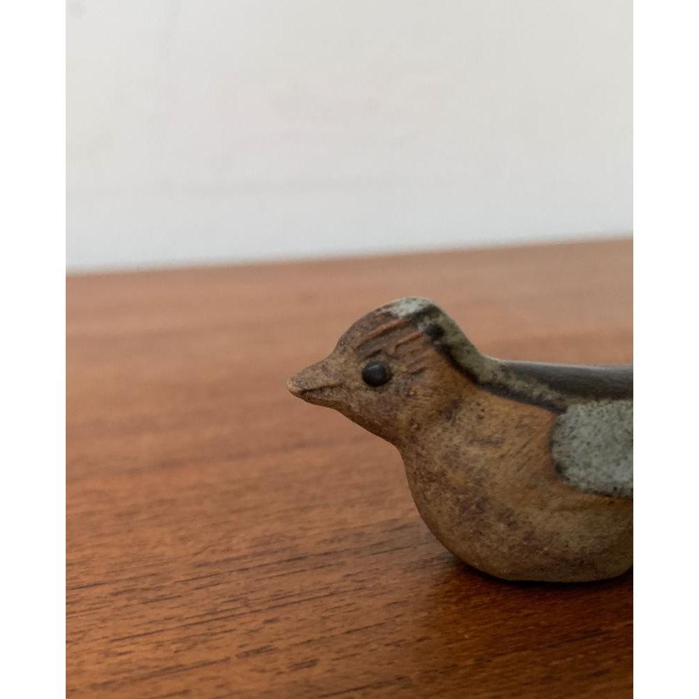 Figurina di uccello in ceramica vintage di Treman Pottery, Regno Unito, anni '70 In condizioni ottime in vendita a Hamburg, DE