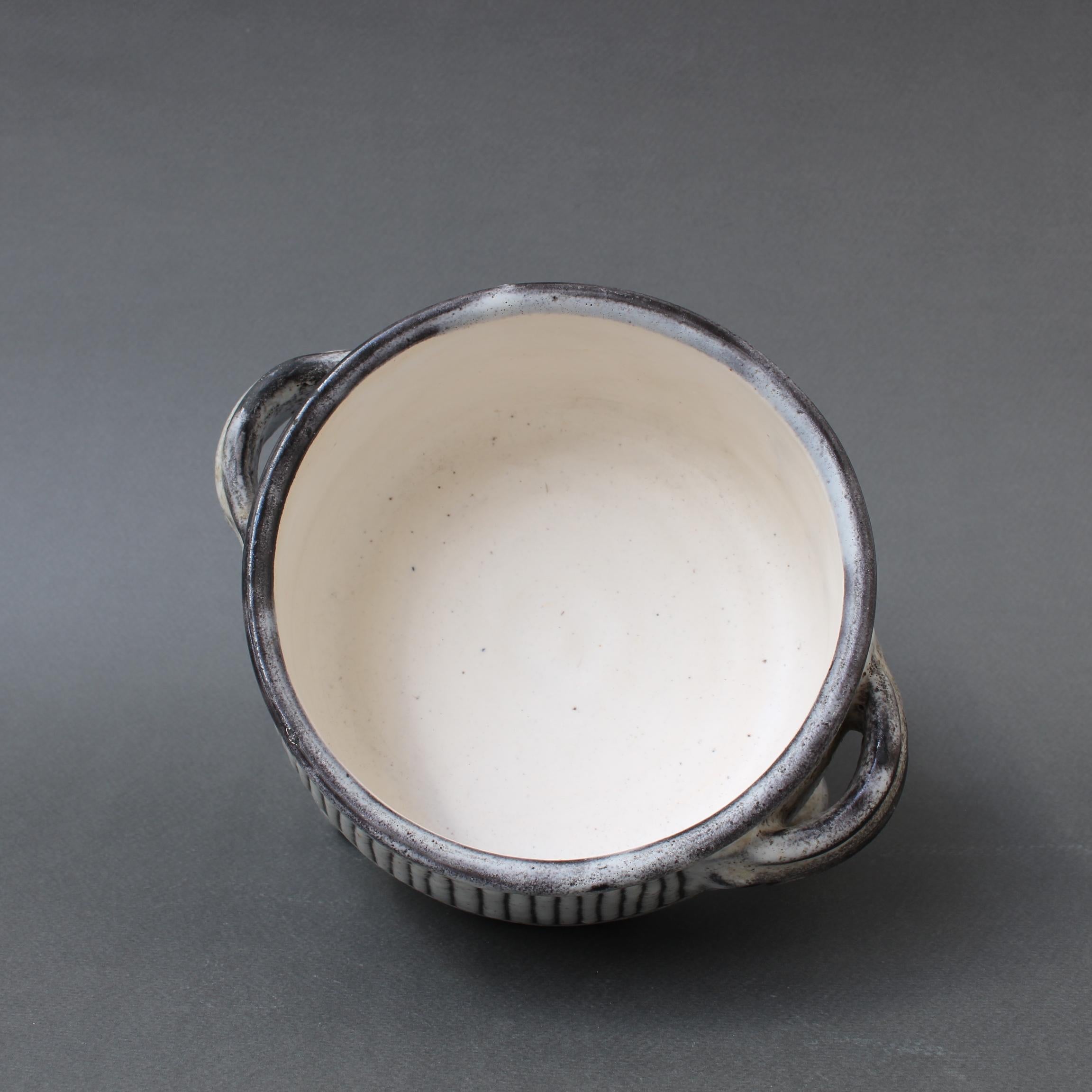 Vintage Ceramic Bowl on Tripod Legs by Jacques Pouchain, Atelier Dieulefit 2