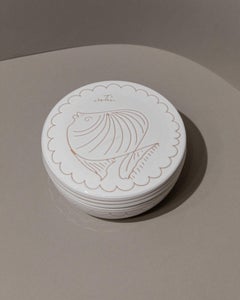 Vintage Ceramic Bowl with Lid, Italy, 1970s