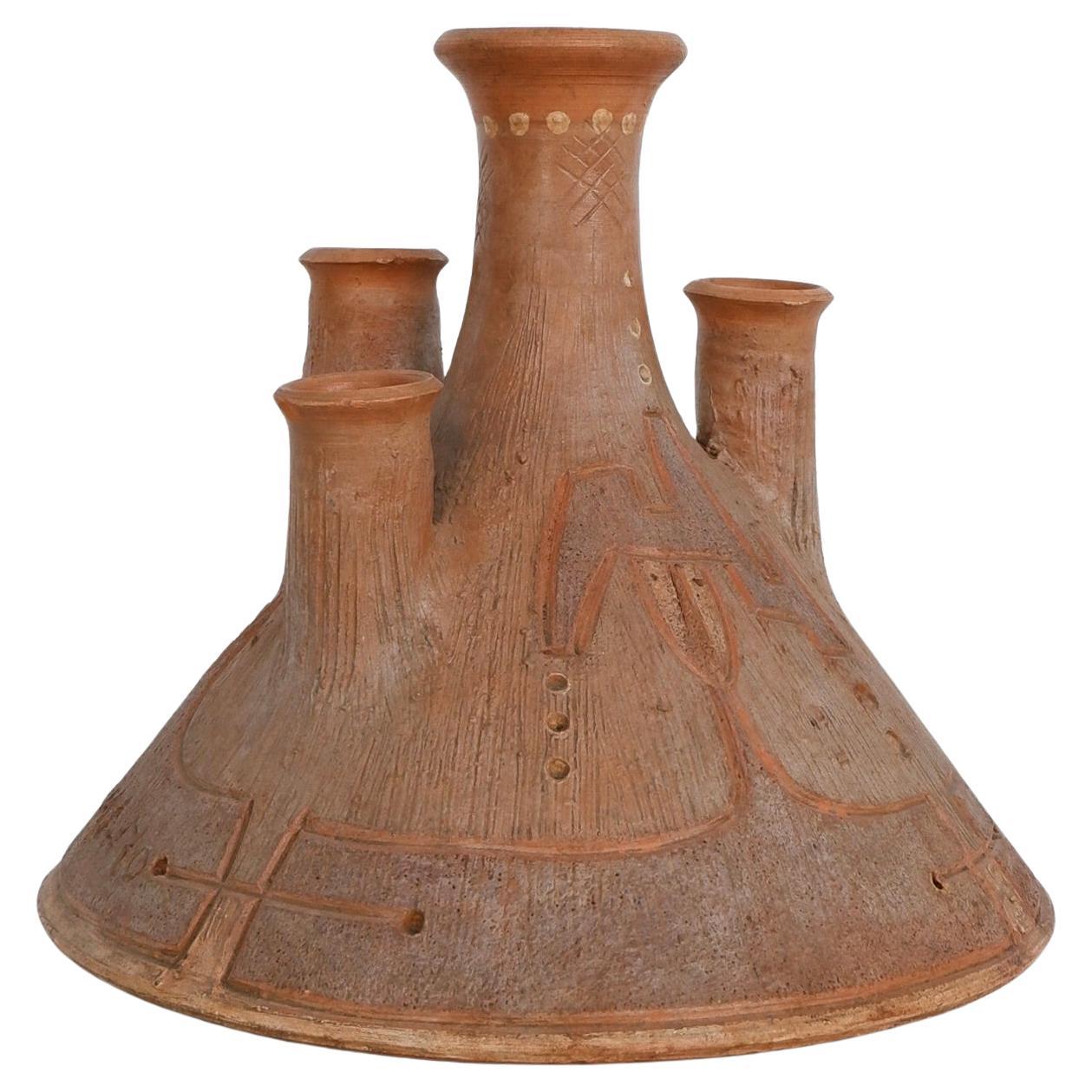 Vintage Ceramic Candelabra