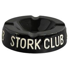 Vintage Ceramic Cigar Ashtray from the Stork Club