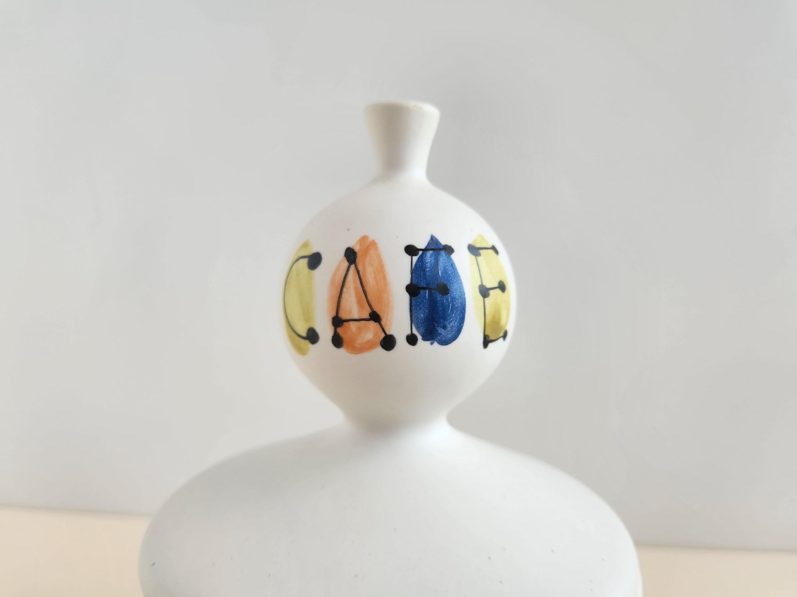 Roger Capron – Vintage-Couchtisch aus Keramik mit Deckel aus Keramik (Französisch) im Angebot