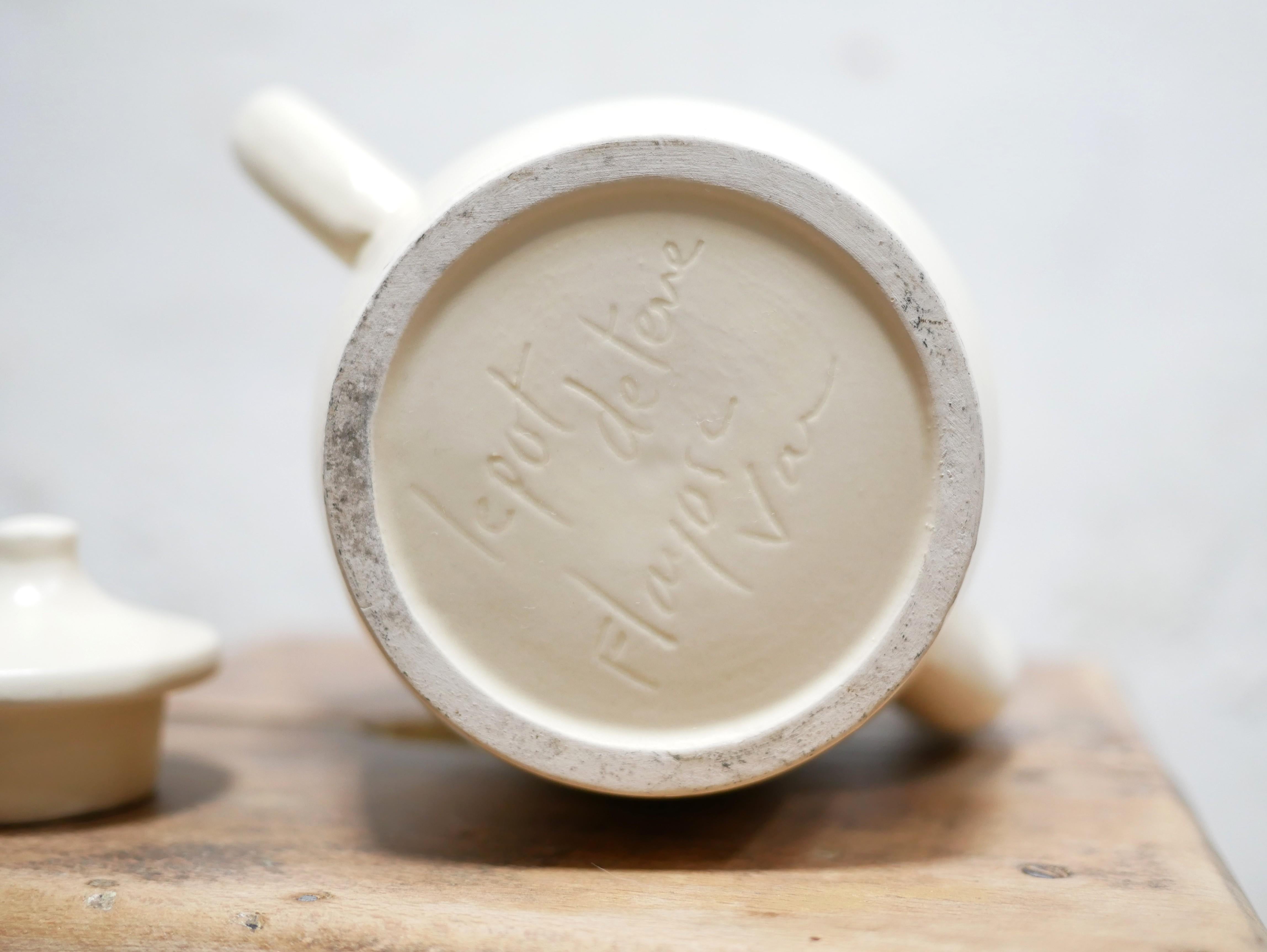 20th Century Vintage ceramic coffee maker by Le Pot de Terre For Sale