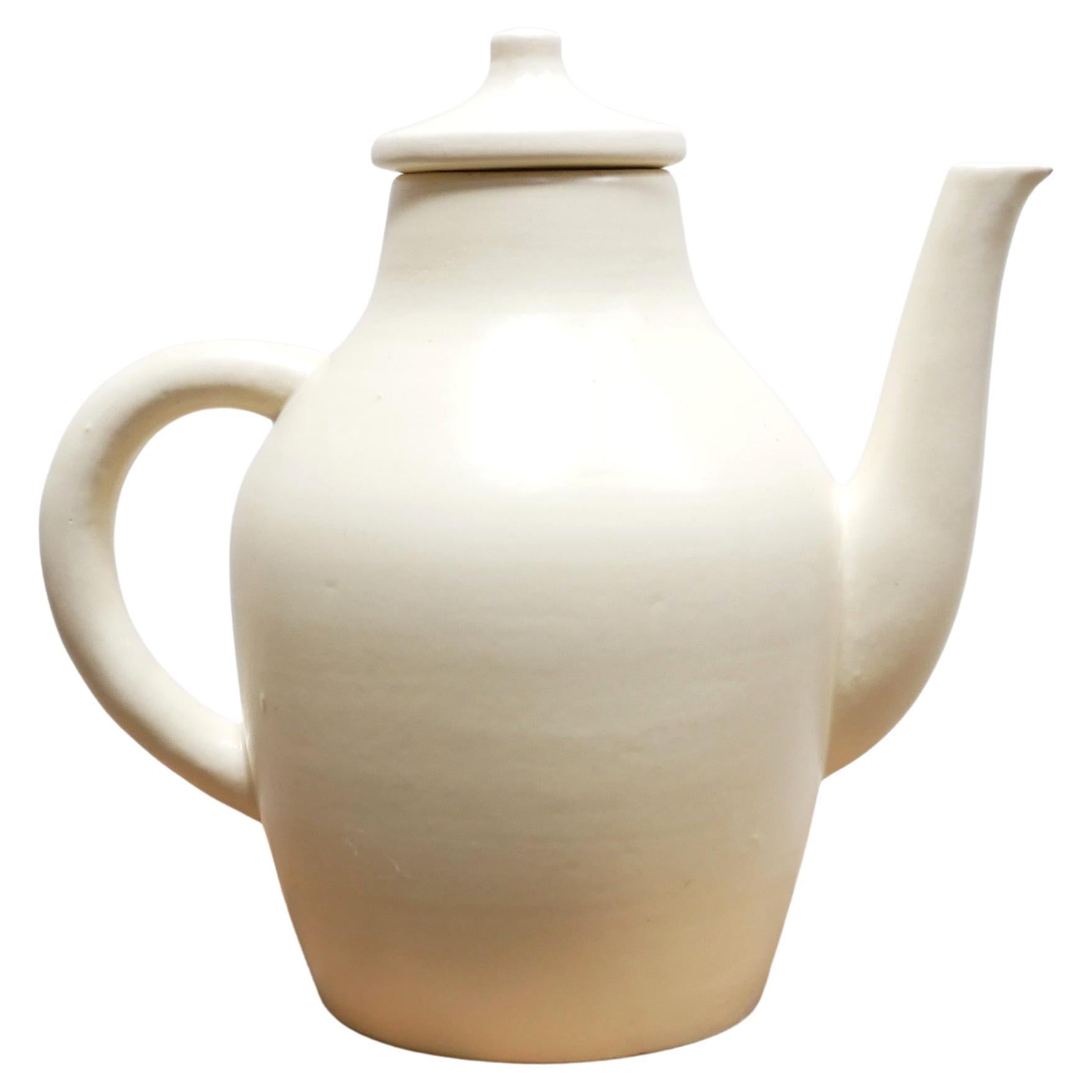 Cafetera de cerámica vintage de Le Pot de Terre
