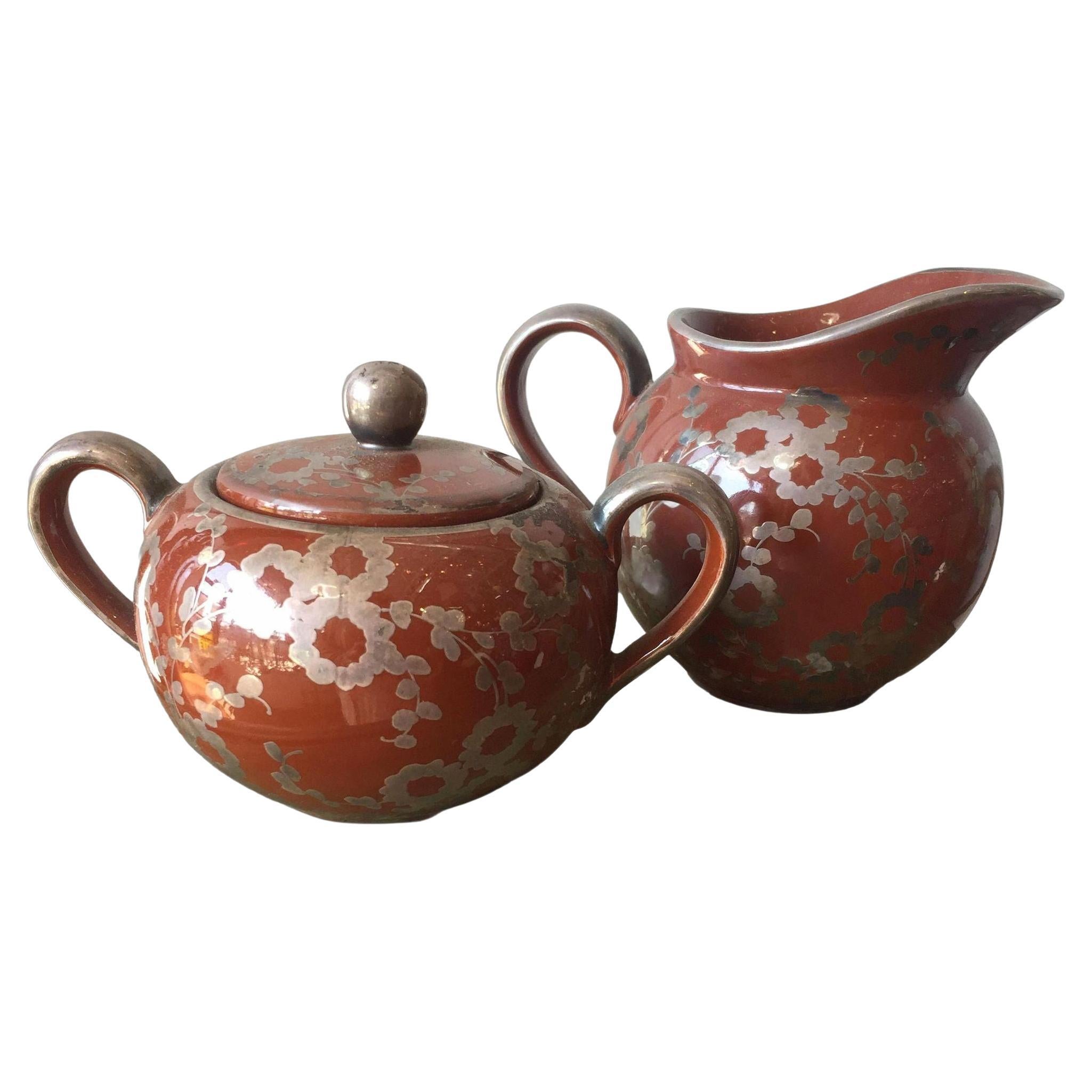 Raku-Schale aus Keramik mit Wedgewood- und Zuckerglasur, signiert