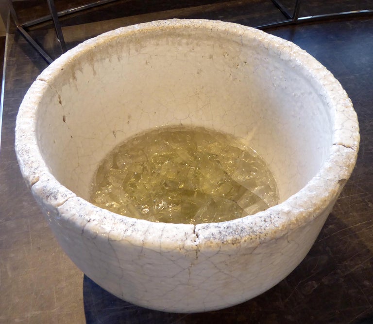 Vintage Ceramic Crucible at 1stDibs