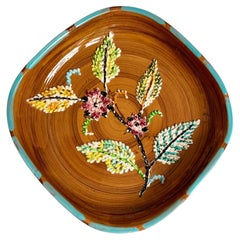 Vintage Ceramic Decorative Dish by Fratelli Fanciullacci, Italy, 1960s