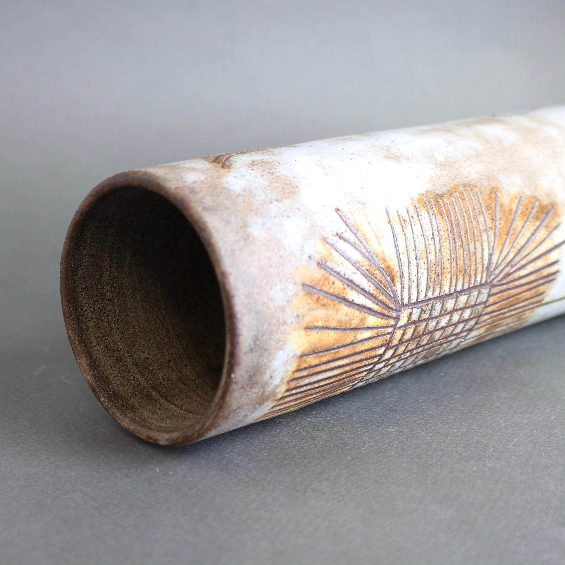 Dekorative Vase aus Keramik von Alexandre Kostanda (ca. 1960er Jahre) im Angebot 8
