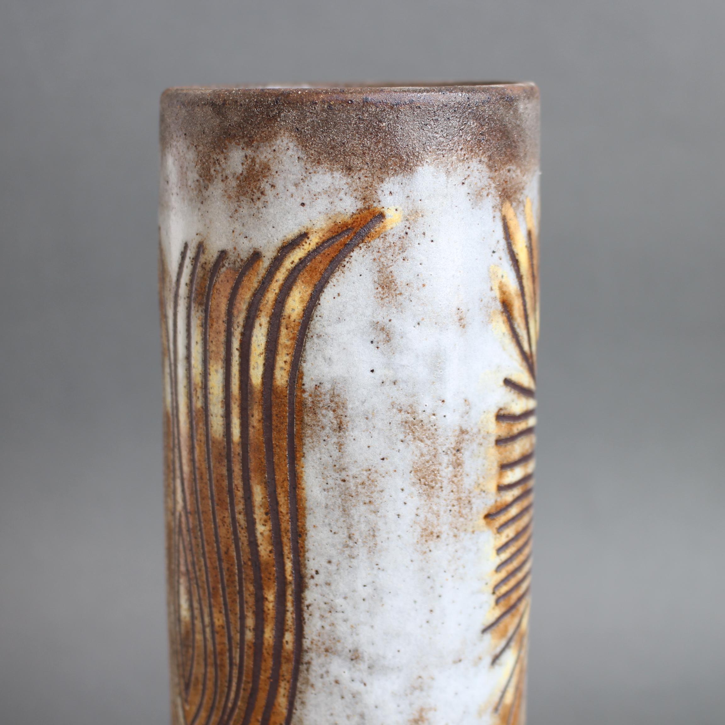 Dekorative Vase aus Keramik von Alexandre Kostanda (ca. 1960er Jahre) im Angebot 2