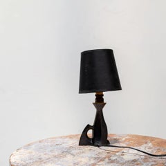 Vintage Ceramic Desk Lamp, France, 1960s