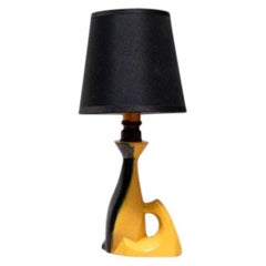 Vintage Ceramic Desk Lamp, France, 1960s