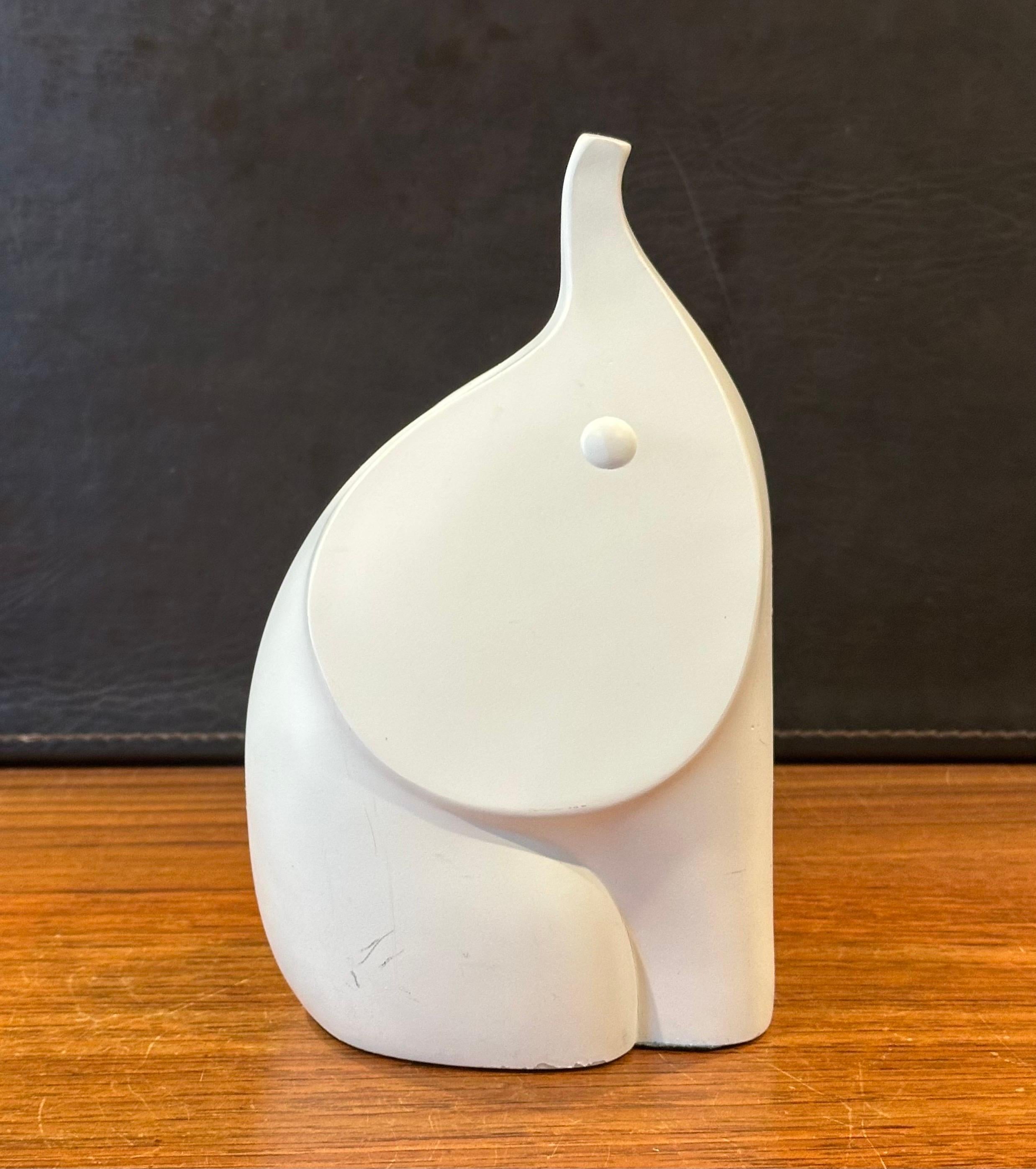 Scultura di elefante in ceramica vintage di Jonathan Adler in vendita 5