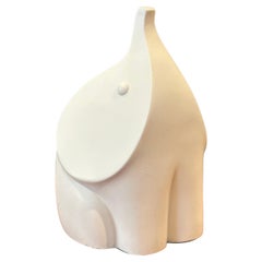 Escultura de cerámica vintage Elefante de Jonathan Adler