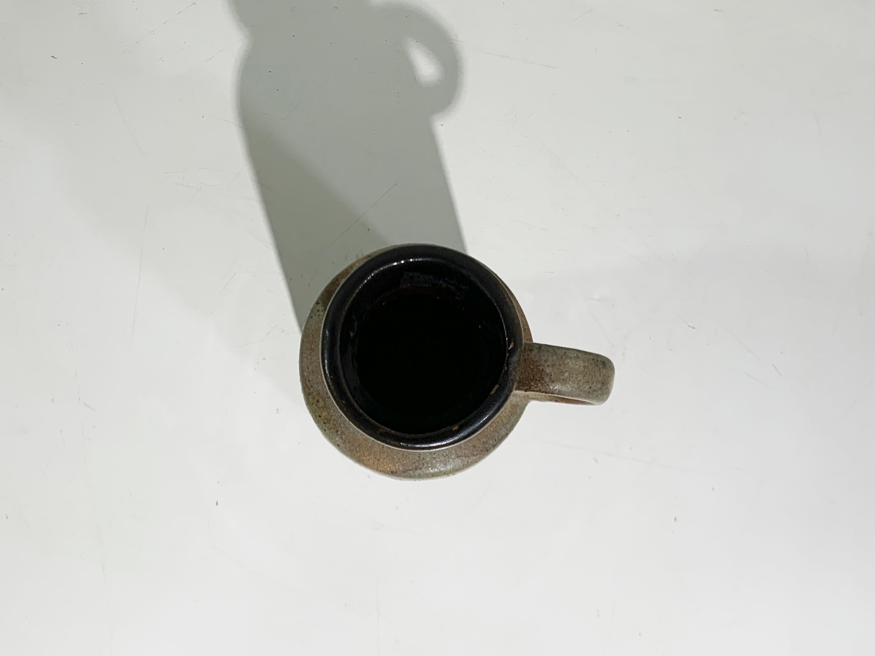 Vintage-Vase aus Keramik Fat Lava, bedruckt „W.Deutschland“, 1960er Jahre (Mitte des 20. Jahrhunderts) im Angebot