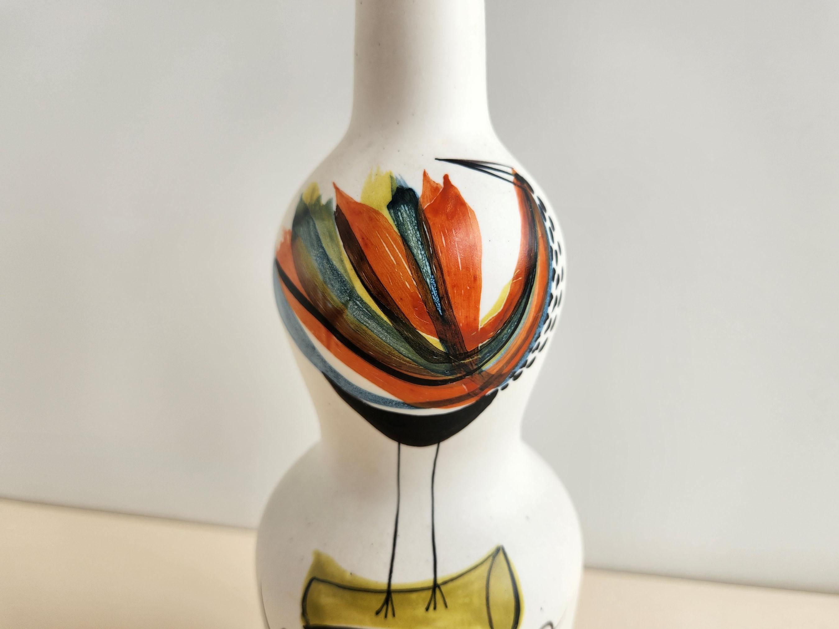 Roger Capron – feiner Dekanter aus Keramik im Vintage-Stil  (Französisch) im Angebot