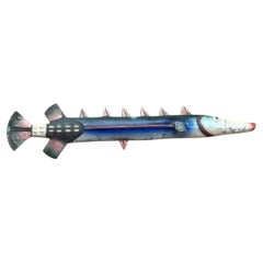 Vintage Ceramic Fish Sculpture