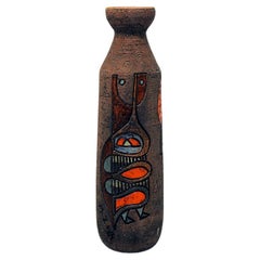Vintage Ceramic Floor Vase by Marian Zawadsky for Tilgman Keramik, Sweden, 1964
