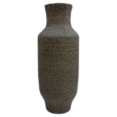 Vintage ceramic floor vase, Károly Bán ( 1911 - 1980 )