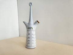 Roger Capron - Vintage Ceramic Gin Flask