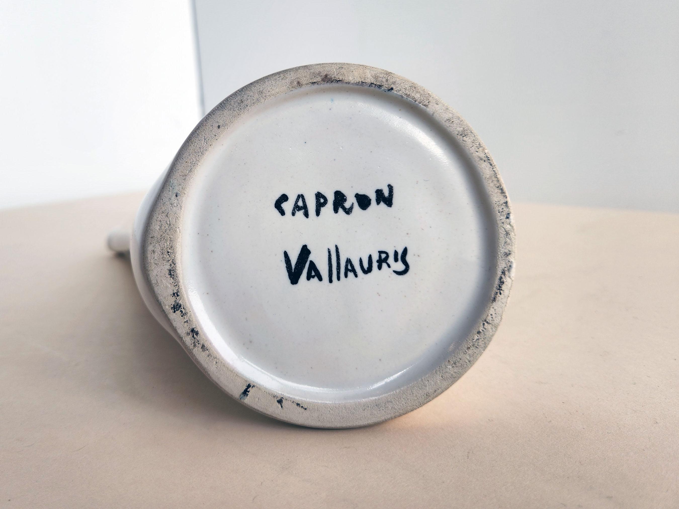 Roger Capron - Flacon de Gin Vintage en Céramique en vente 2