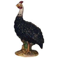 Vintage Ceramic Guinea Fowl/Hen from Italy