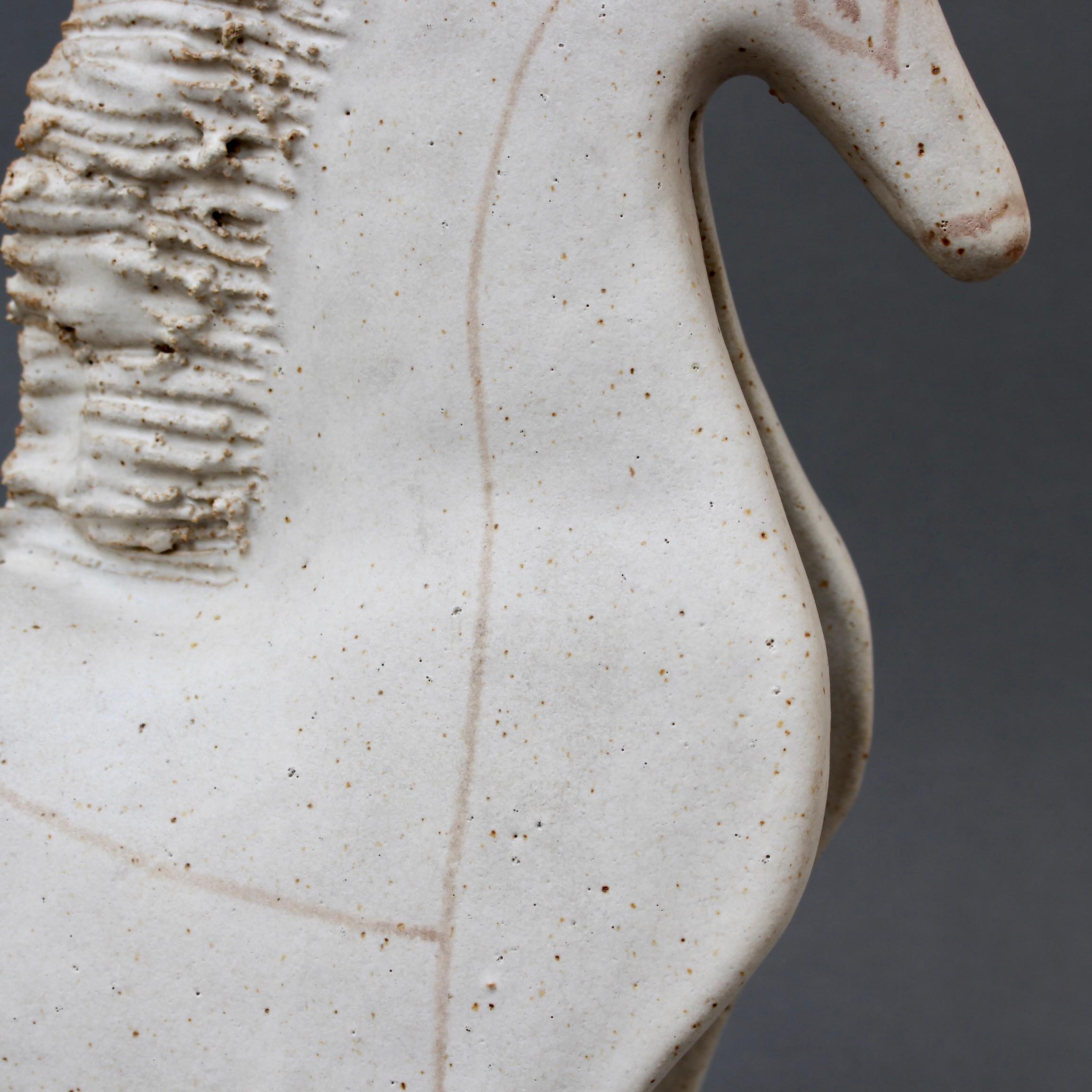 Vintage Ceramic Horse by Bruno Gambone (circa 1970s) - Large For Sale 11