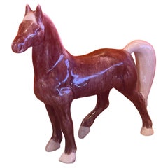 Vintage Ceramic Horse Sculpture by Dorothy Kindell