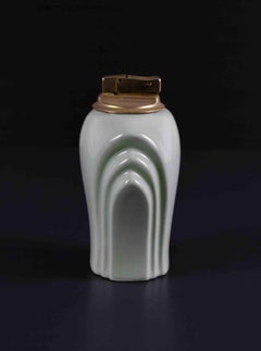 Vintage Ceramic Lighter, Italy, 1970s