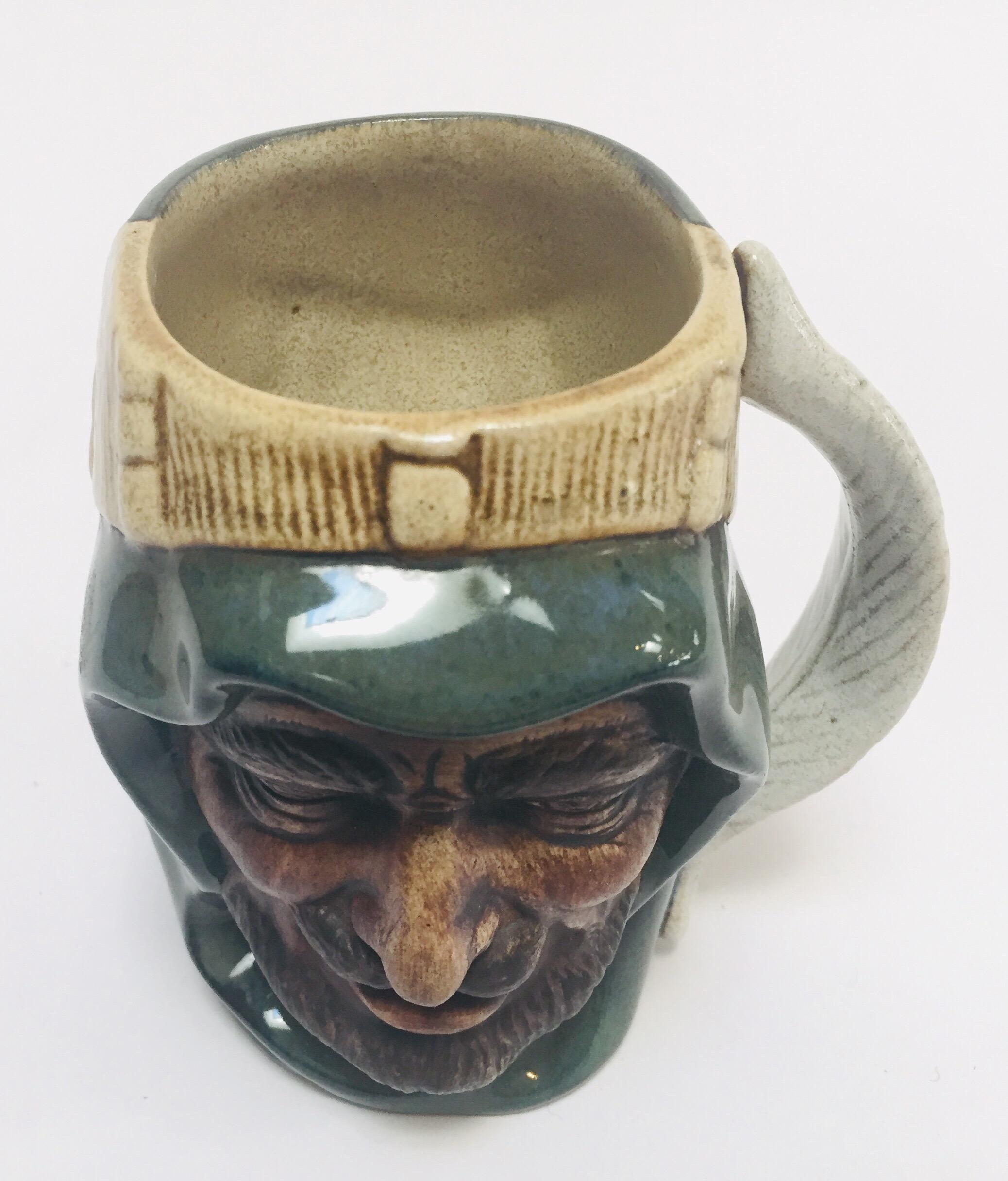 Vintage Ceramic Middle Eastern Arab Man Character Toby Mug 3