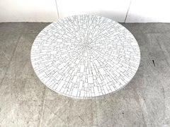 Vintage ceramic mosaic coffee table by Heins Lilienthal, 1960s