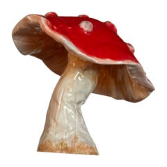 Vintage ceramic mushroom objet, 20th century