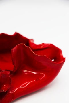 Vintage Ceramic Object Holder in the Style of Fausto Melotti