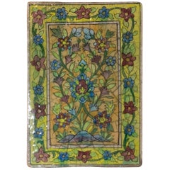 Vintage Ceramic Persian Tile