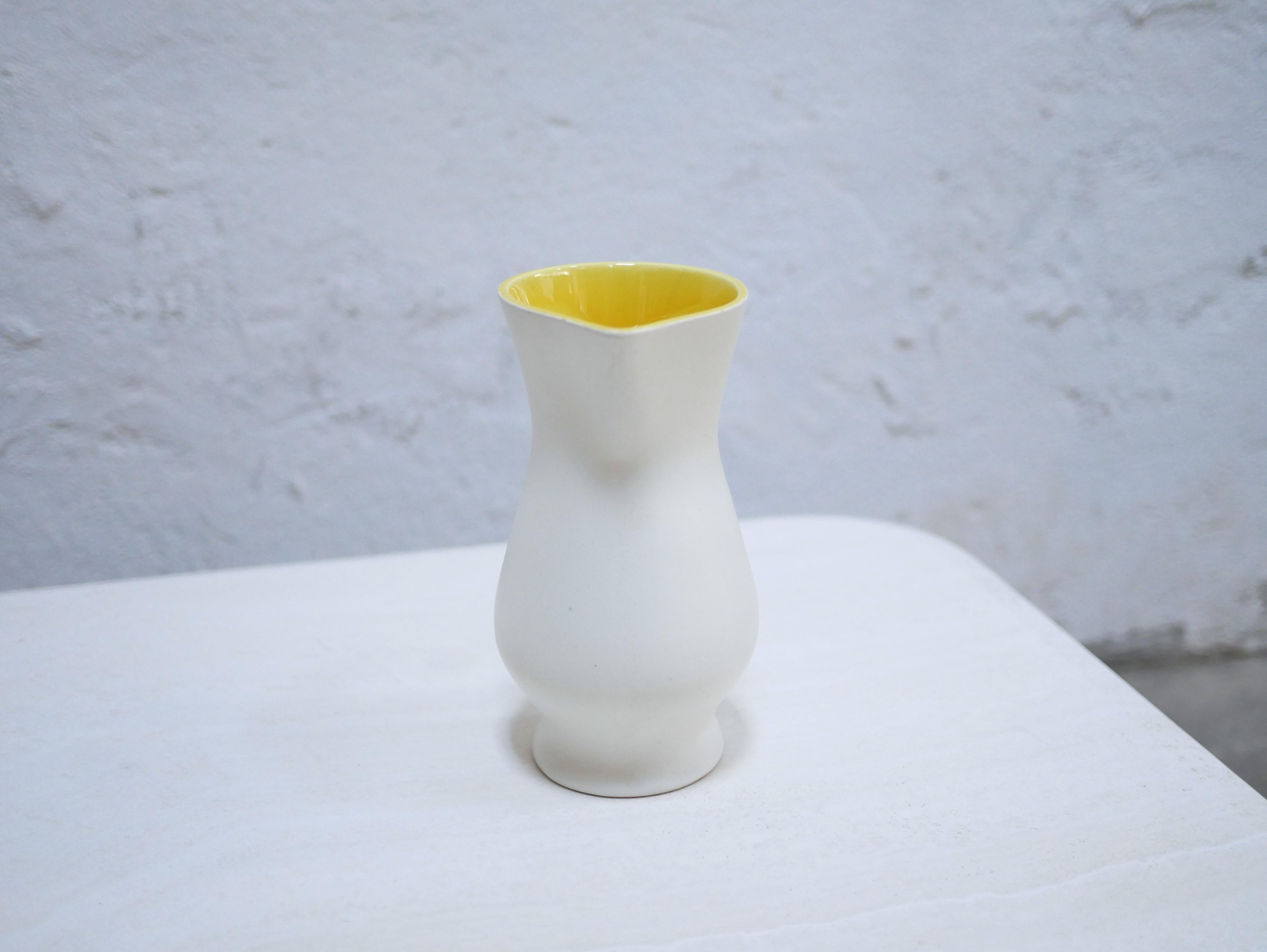 Vintage ceramic pitcher by the Saint Clément France factory For Sale 3