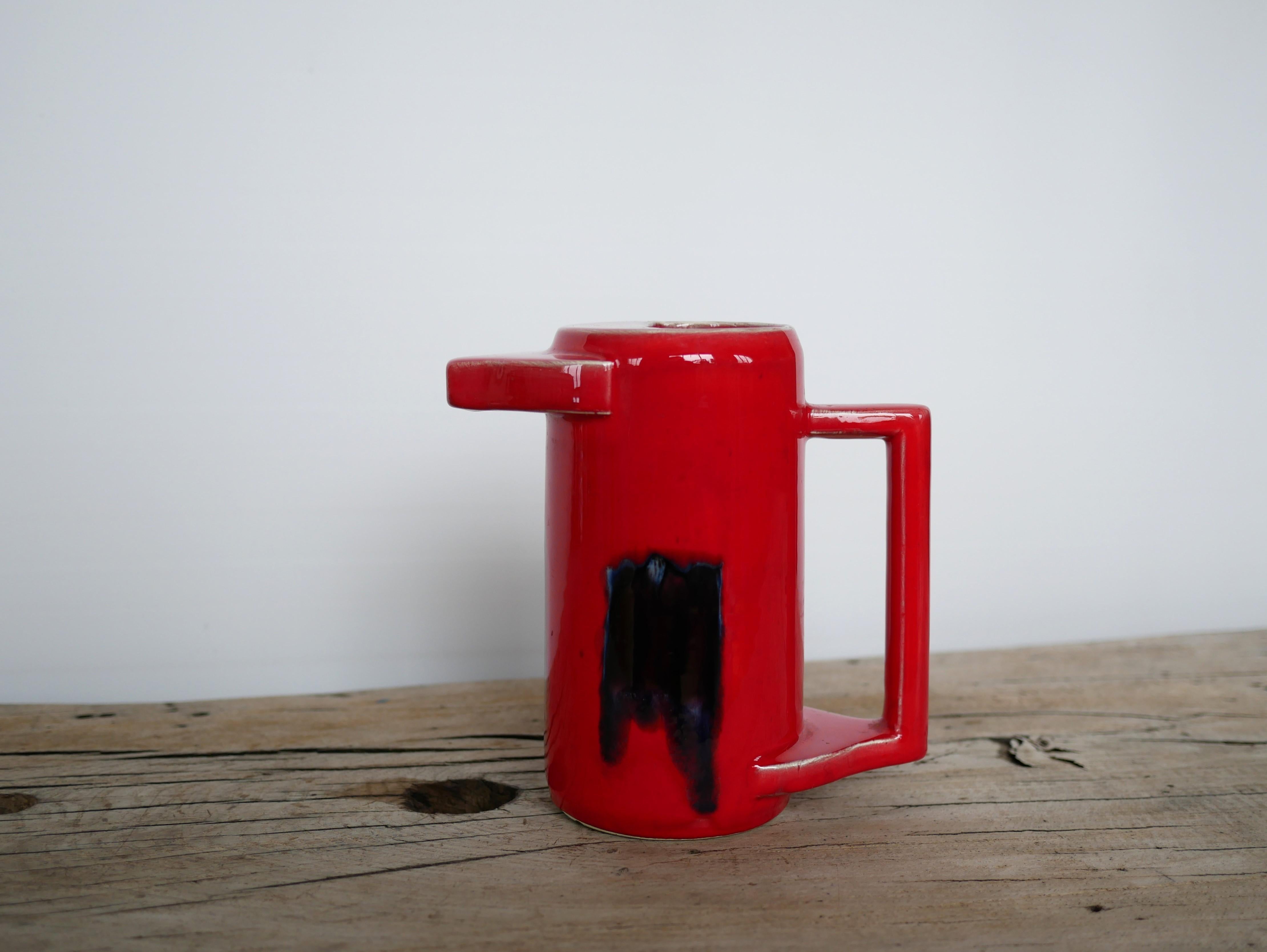 20th Century Vintage ceramic pitcher For Sale