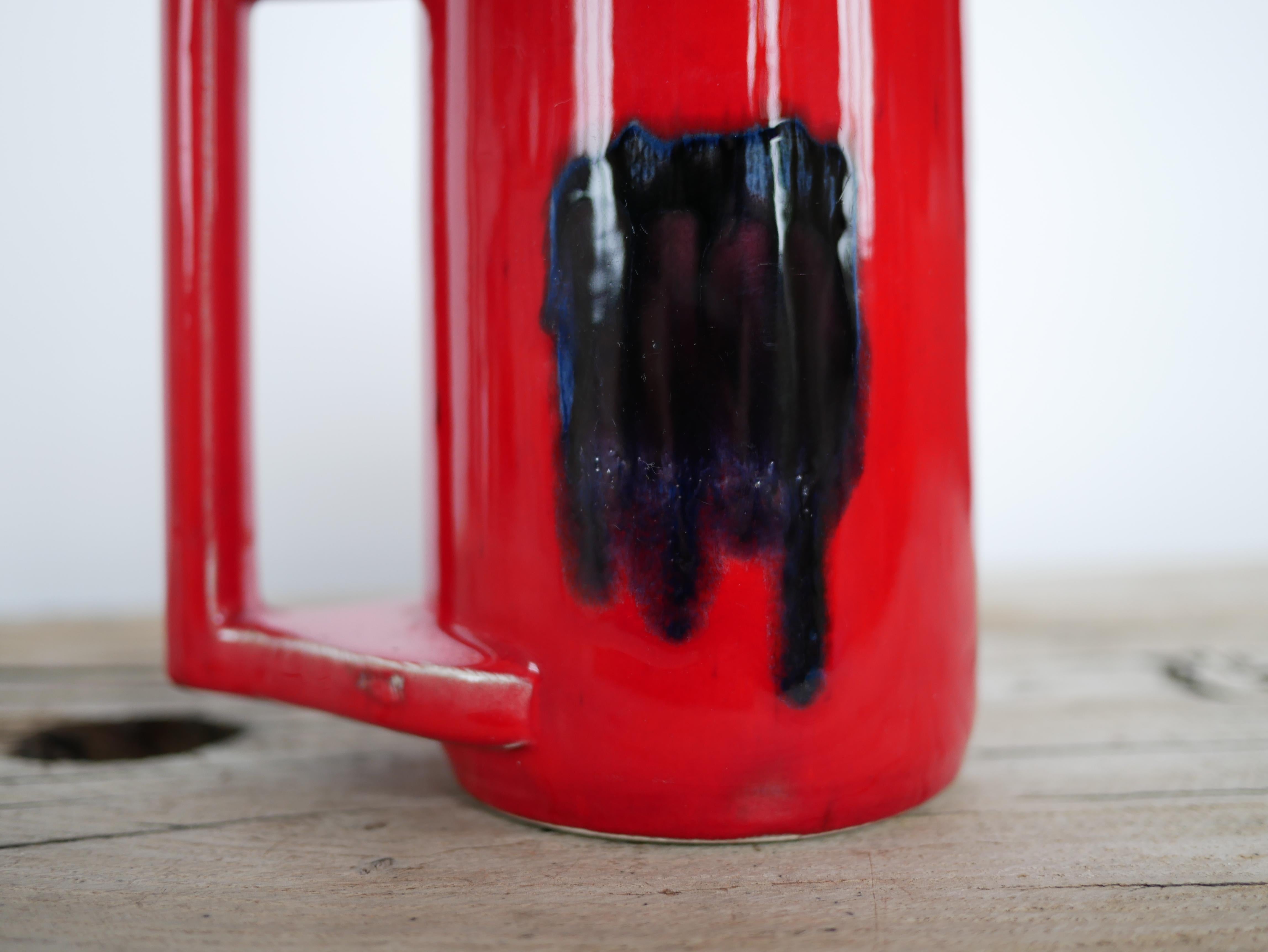Vintage ceramic pitcher For Sale 1