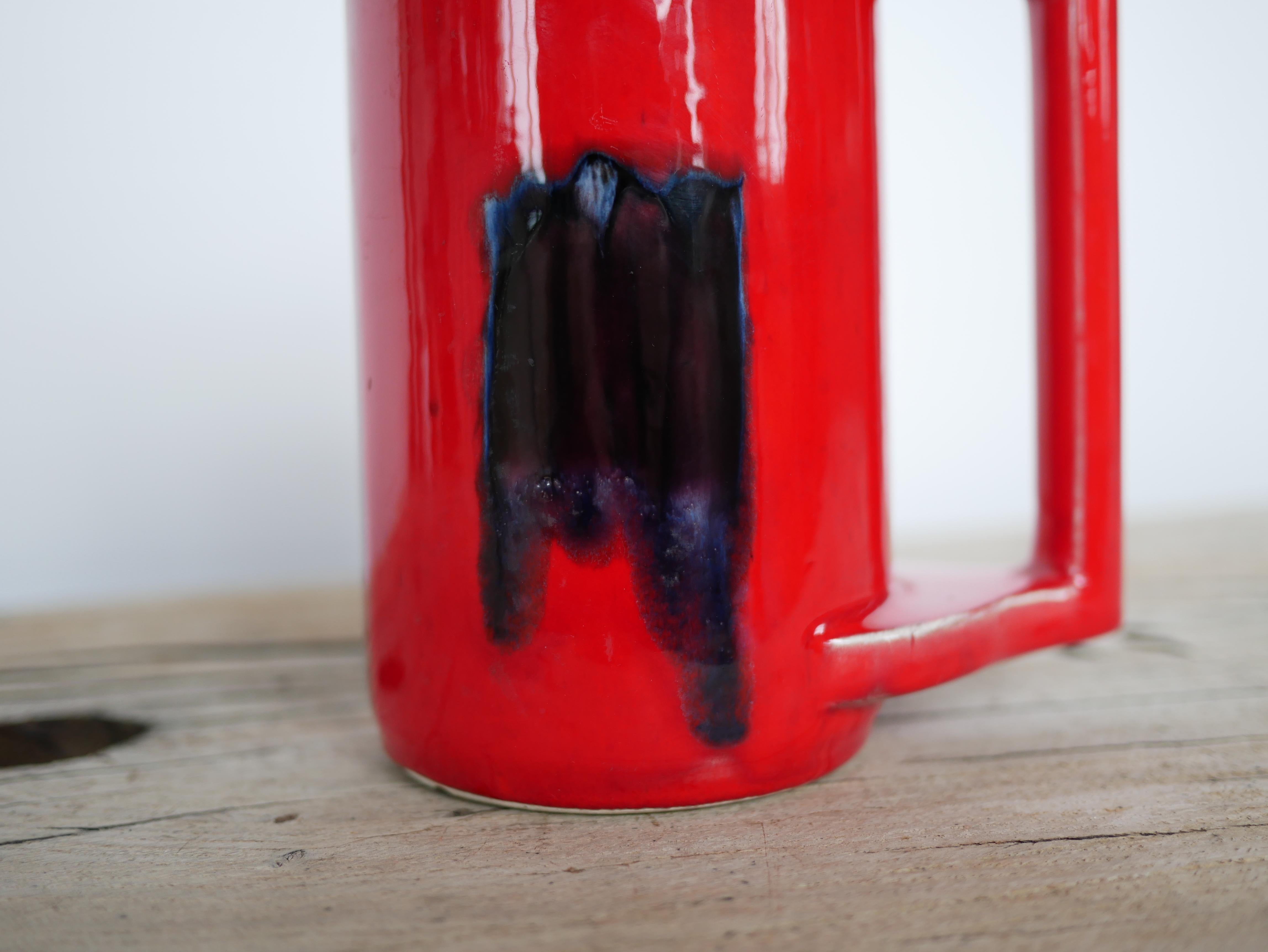 Vintage ceramic pitcher For Sale 2