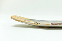 Vintage Ceramic Plate by Elio Schiavon, Italy