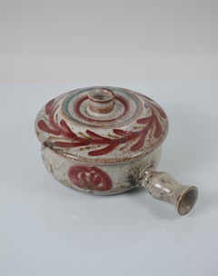 Vaso in ceramica vintage di Gustave Reynaud, Atelier Lemurier, Francia, anni '50