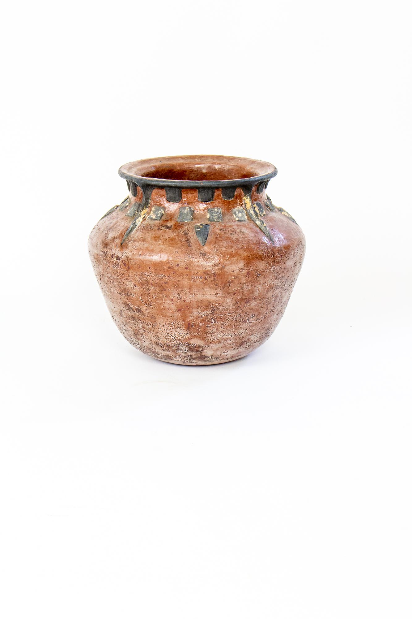 20th Century Vintage Ceramic Pot For Sale